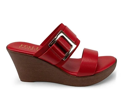 Women's Italian Shoemakers Cai Wedge Sandals