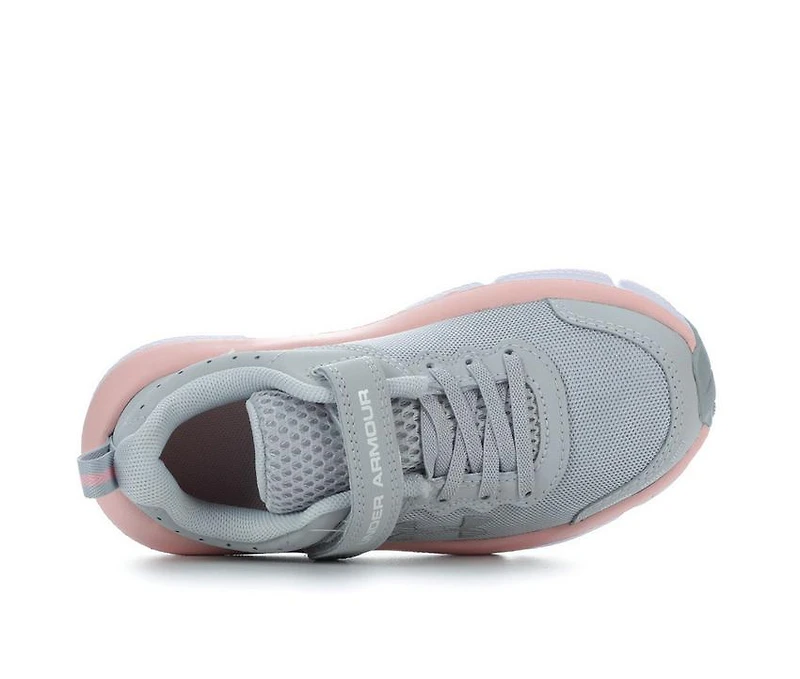 Girls' Under Armour Little Kid Assert 10 Wide Running Shoes