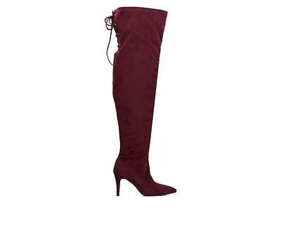 Women's Fashion to Figure Larissa XWC Over the Knee Heeled Boots