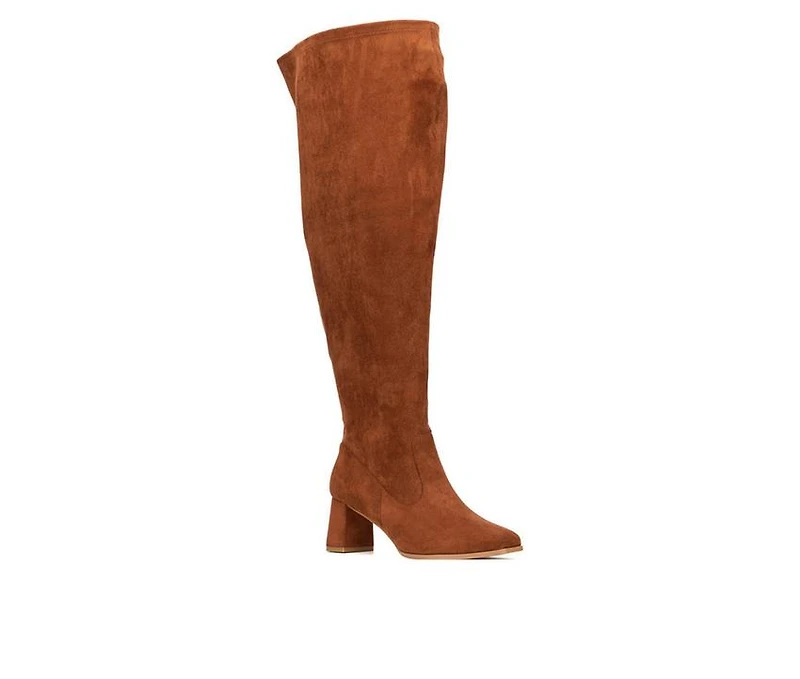Women's Fashion to Figure Natalia XWC Over The Knee High Boots