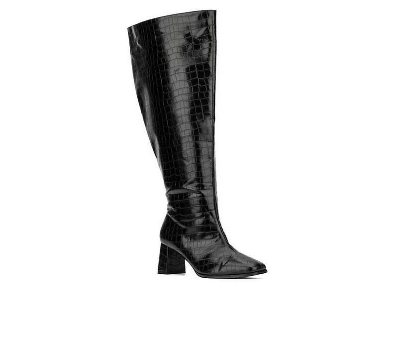 Women's Fashion to Figure Milan XWC Knee High Boots
