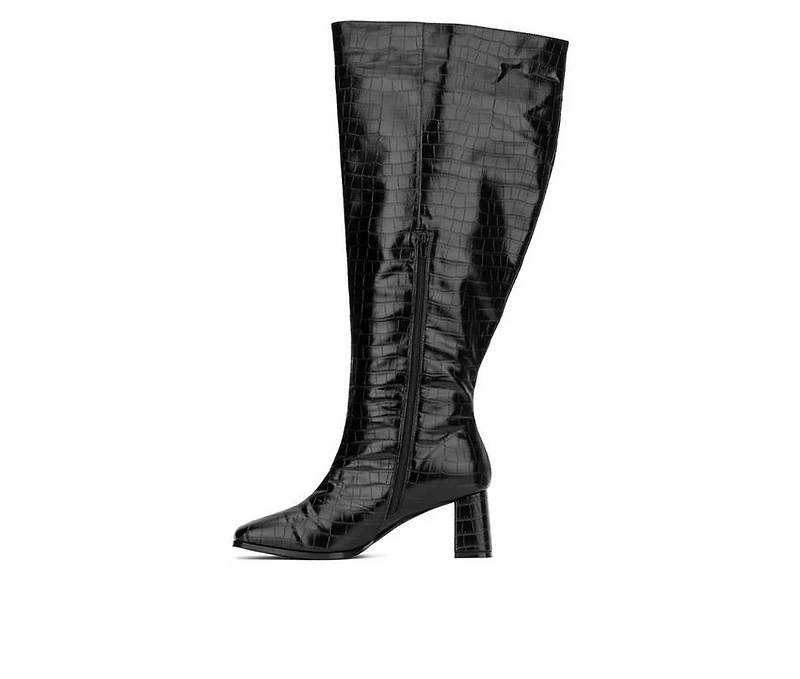Women's Fashion to Figure Milan XWC Knee High Boots