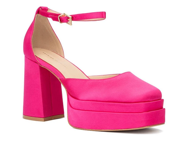 Women's Fashion to Figure Martine Wide Width Platform Pumps