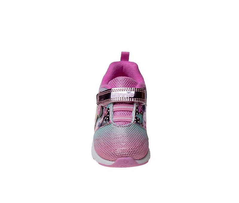 Girls' Disney Toddler & Little Kid Minnie Sport Light Up Sneakers