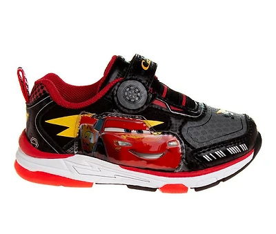Boys' Disney Toddler & Little Kid Lightning is Here Light Up Sneakers