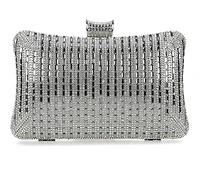 Vanessa Crystal Curve Clutch