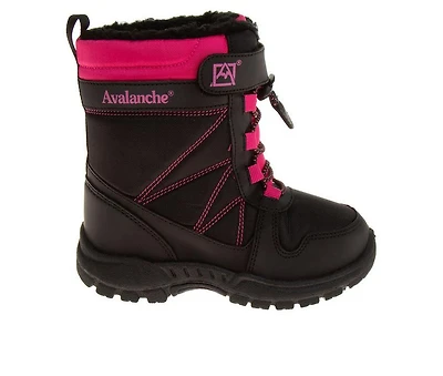 Girls' Avalanche Toddler & Little Kid Snow Groove Winter Boots