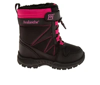 Girls' Avalanche Toddler & Little Kid Snow Groove Winter Boots