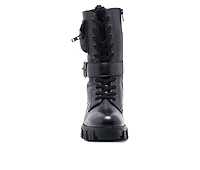 Women's Chelsea Crew Scandal Combat Boots