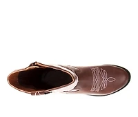 Girls' Kensie Girl Little Kid & Big Dimmit Details Cowboy Boots