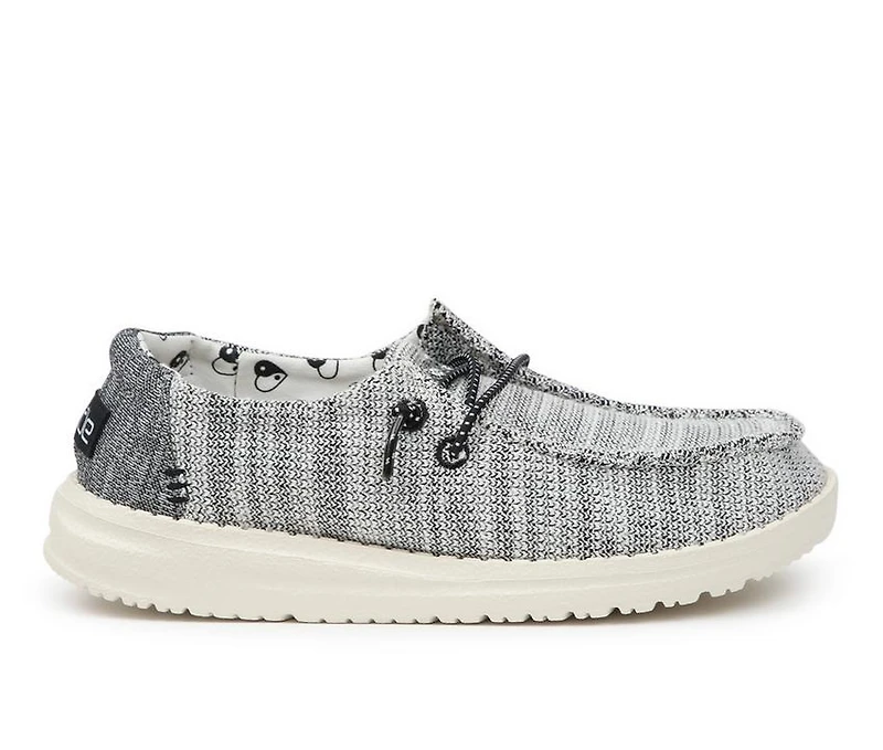 Boys' HEYDUDE Little Kid & Big Wendy Youth Stretch Casual Shoes