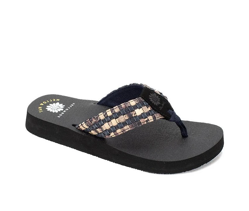 Women's Yellow Box Naddy Flip-Flops