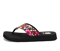 Women's Yellow Box Fanya Flip-Flops