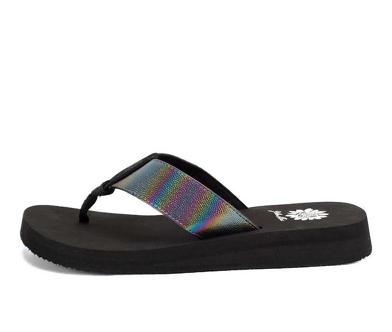 Women's Yellow Box Flamber Flip-Flops