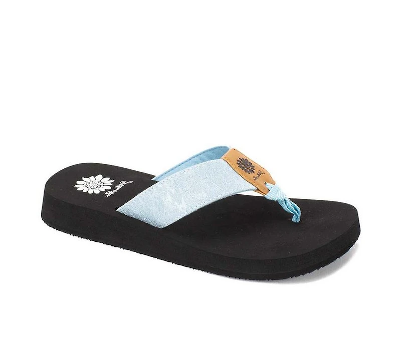 Women's Yellow Box Fonsie Flip-Flops