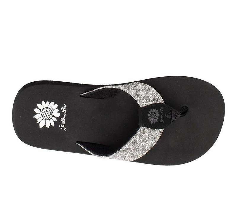 Women's Yellow Box Fonsie Flip-Flops