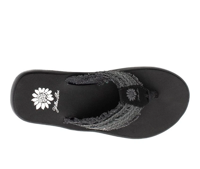 Women's Yellow Box Guppy Flip-Flops