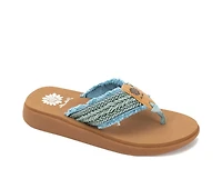 Women's Yellow Box Guppy Flip-Flops