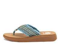 Women's Yellow Box Guppy Flip-Flops