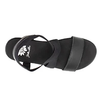 Women's Yellow Box Maldive Wedge Sandals