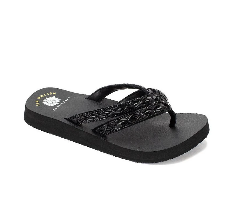 Women's Yellow Box Norma Flip-Flops