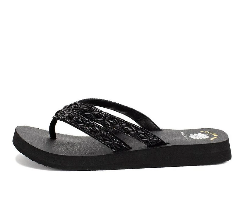 Women's Yellow Box Norma Flip-Flops
