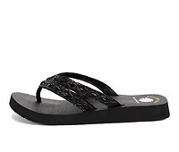 Women's Yellow Box Norma Flip-Flops