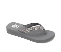 Women's Yellow Box Jayne Flip-Flops