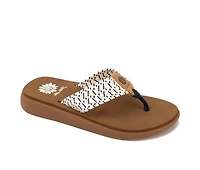 Women's Yellow Box Galia Flip-Flops
