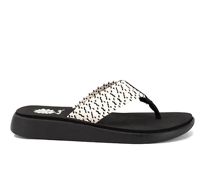 Women's Yellow Box Galia Flip-Flops