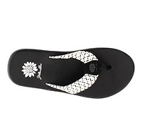 Women's Yellow Box Galia Flip-Flops