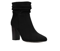 Women's New York and Company Sandy Heeled Booties