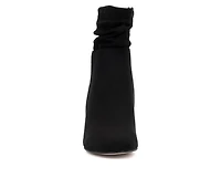 Women's New York and Company Sandy Heeled Booties