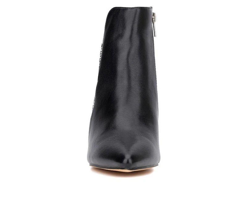 Women's New York and Company Emani Heeled Booties