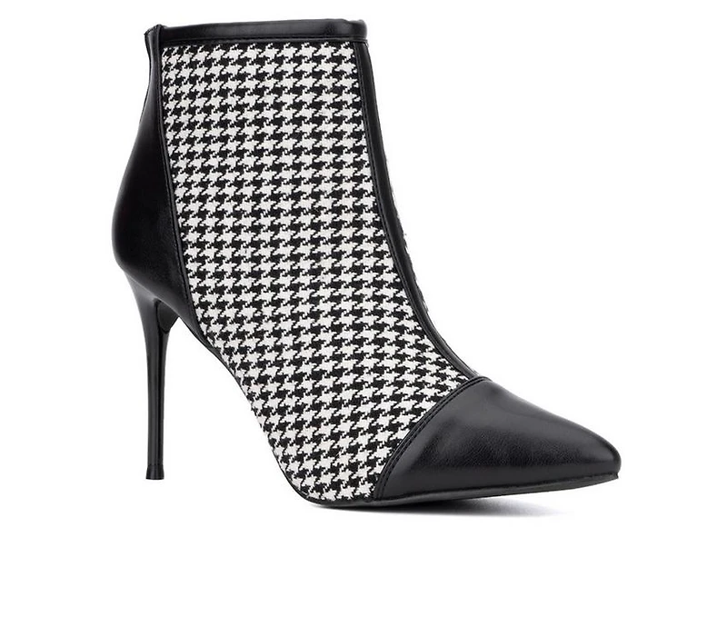 Women's New York and Company Charlie Heeled Booties