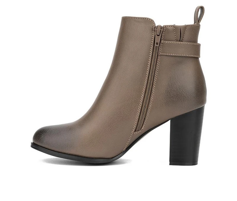 Women's New York and Company Angie 2 Heeled Booties