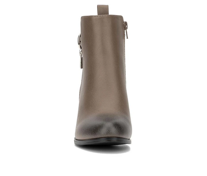 Women's New York and Company Angie 2 Heeled Booties