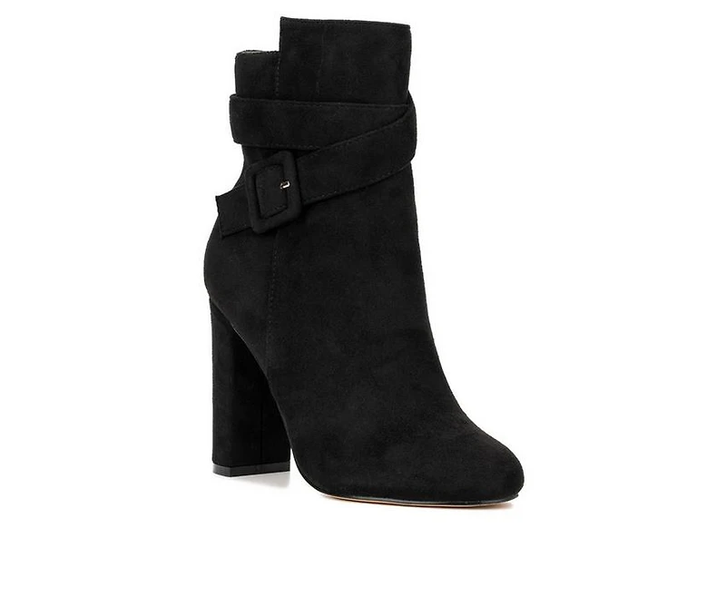 Women's New York and Company Luella Heeled Booties