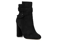 Women's New York and Company Luella Heeled Booties