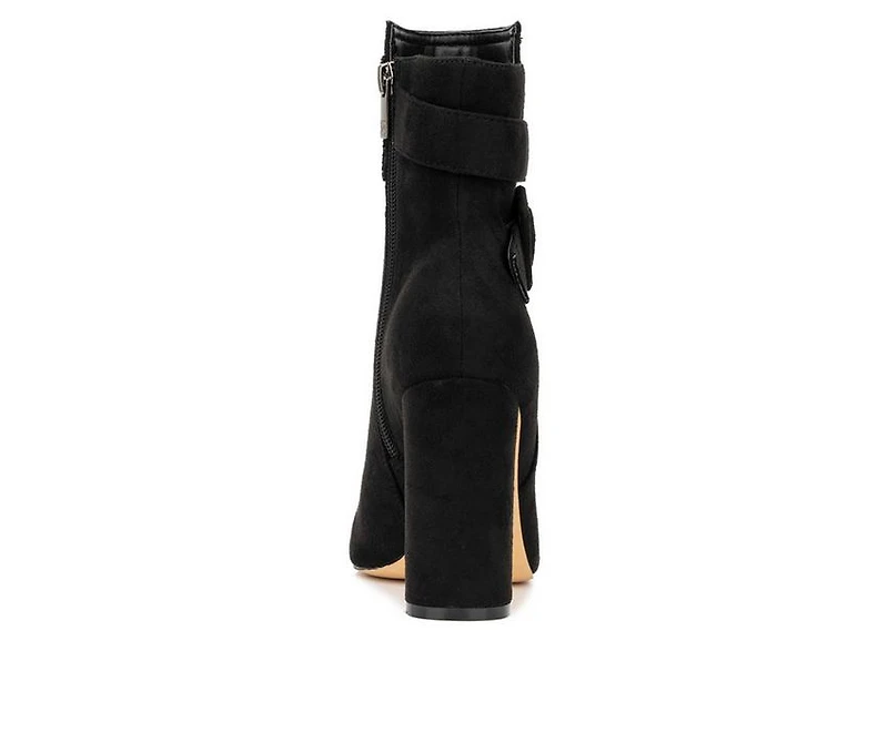 Women's New York and Company Luella Heeled Booties