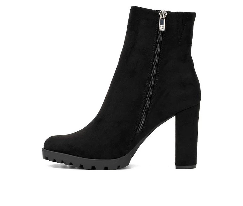 Women's New York and Company Araceli Heeled Booties