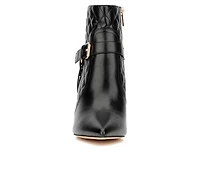 Women's New York and Company Magdalena Heeled Booties
