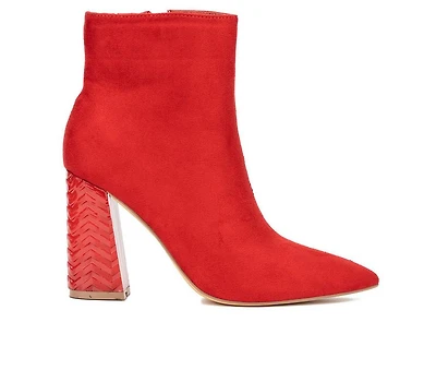 Women's New York and Company Zhuri Heeled Booties