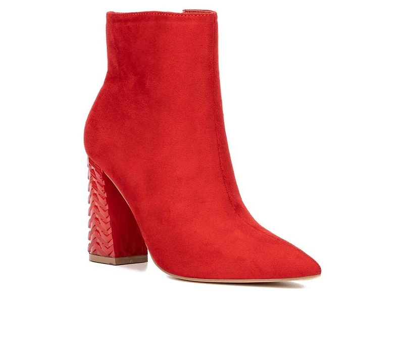 Women's New York and Company Zhuri Heeled Booties