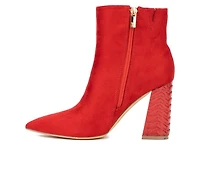Women's New York and Company Zhuri Heeled Booties