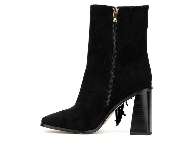 Women's New York and Company Aarya Heeled Booties