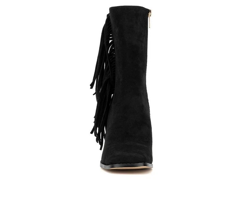 Women's New York and Company Aarya Heeled Booties