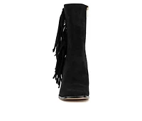 Women's New York and Company Aarya Heeled Booties