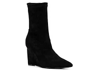 Women's New York and Company Odette Wedge Booties