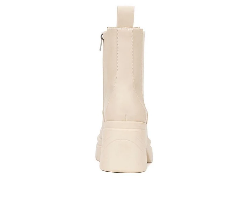 Women's New York and Company Tessa Heeled Chelsea Booties